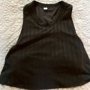 Alo Yoga Ribbed Crop Tank Top